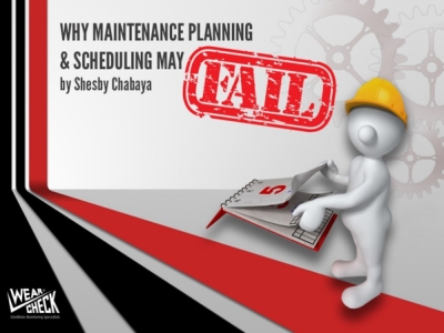 Why maintenance planning &amp; scheduling may fail &ndash; part 2