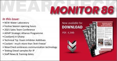 Festive Season opening hours, new water division, foam inhibitor tech tip and plenty more!